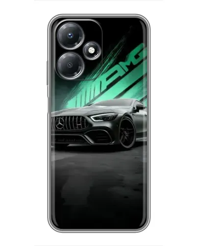 Чехол для Infinix Hot 30 Play с картинкой «Темный Mercedes AMG» Чехол для Infinix Hot 30 Play с картинкой «Темный Mercedes AMG»