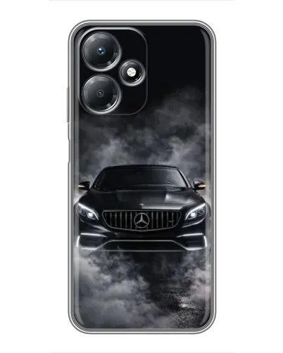 Чехол для Infinix Hot 30 Play с картинкой «Mercedes в дыму» Чехол для Infinix Hot 30 Play с картинкой «Mercedes в дыму»