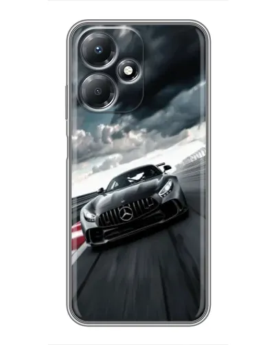 Чехол для Infinix Hot 30 Play с картинкой «Гоночный Mercedes AMG» Чехол для Infinix Hot 30 Play с картинкой «Гоночный Mercedes AMG»