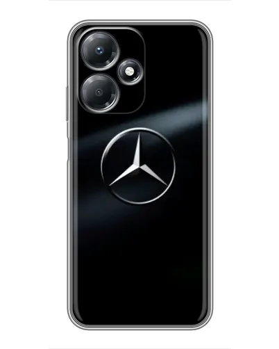 Чехол для Infinix Hot 30 Play с картинкой «Mercedes на металле» Чехол для Infinix Hot 30 Play с картинкой «Mercedes на металле»