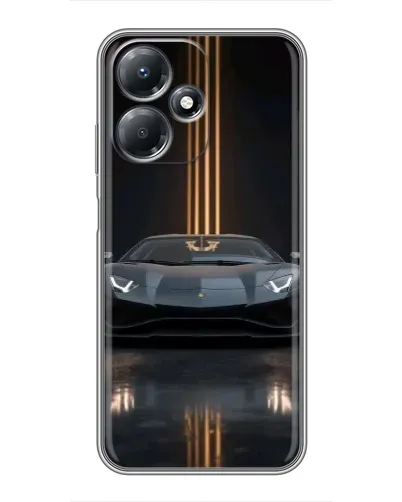Чехол для Infinix Hot 30 Play с картинкой «Lamborghini золотые линии» Чехол для Infinix Hot 30 Play с картинкой «Lamborghini золотые линии»