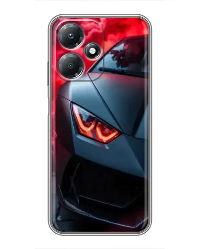 Чехол для Infinix Hot 30 Play с картинкой «Lamborghini красное сияние» Чехол для Infinix Hot 30 Play с картинкой «Lamborghini красное сияние»