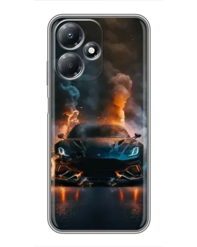 Чехол для Infinix Hot 30 Play с картинкой «Lamborghini дымная эстетика» Чехол для Infinix Hot 30 Play с картинкой «Lamborghini дымная эстетика»