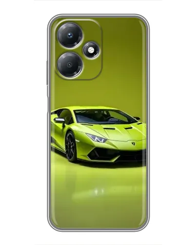Чехол для Infinix Hot 30 Play с картинкой «Салатовый Lamborghini Huracan» Чехол для Infinix Hot 30 Play с картинкой «Салатовый Lamborghini Huracan»