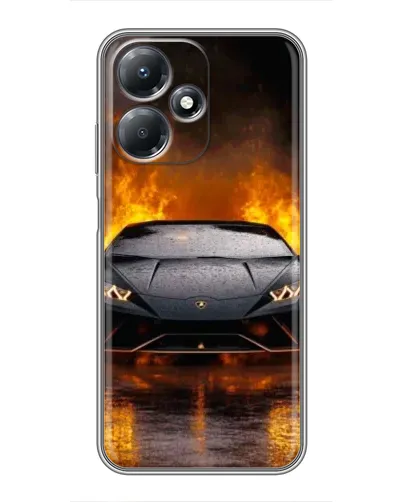 Чехол для Infinix Hot 30 Play с картинкой «Lamborghini в огне» Чехол для Infinix Hot 30 Play с картинкой «Lamborghini в огне»