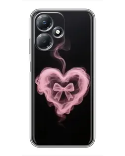 Чехол для Infinix Hot 30 Play с картинкой «Дымчатое сердце»