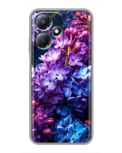 Чехол для Infinix Hot 30 Play с картинкой «Сиреневый цвет»