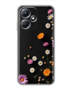 Чехол для Infinix Hot 30 Play с картинкой «Цветочная композиция»