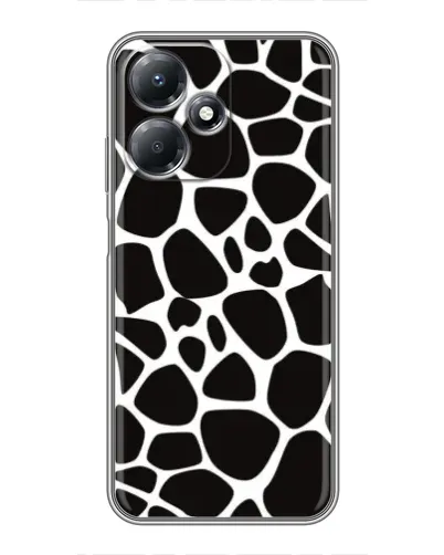 Чехол для Infinix Hot 30 Play с картинкой «Черно-белый жираф» Чехол для Infinix Hot 30 Play с картинкой «Черно-белый жираф»