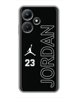 Чехол для Infinix Hot 30i с картинкой «Jordan Vertical»