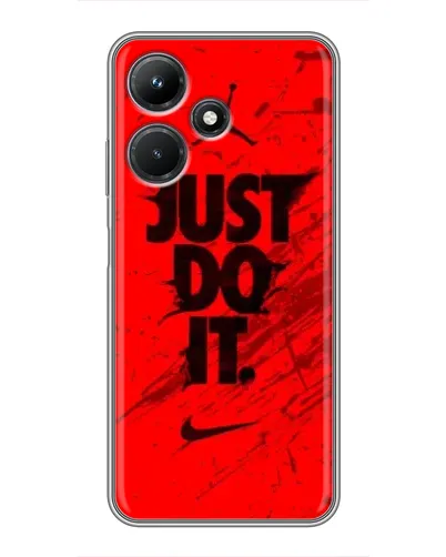 Чехол для Infinix Hot 30i с картинкой «Nike Just Do It» Чехол для Infinix Hot 30i с картинкой «Nike Just Do It»