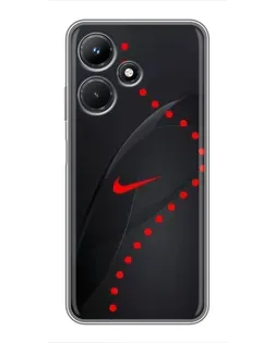 Чехол для Infinix Hot 30i с картинкой «Абстрактный дизайн Nike» Чехол для Infinix Hot 30i с картинкой «Абстрактный дизайн Nike»