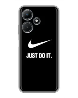 Чехол для Infinix Hot 30i с картинкой «Классический принт Nike» Чехол для Infinix Hot 30i с картинкой «Классический принт Nike»