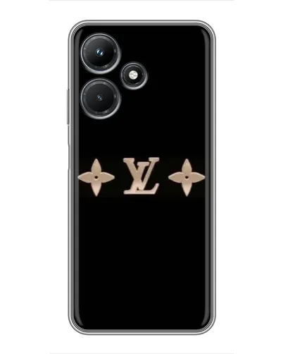 Чехол для Infinix Hot 30i с картинкой «Louis Vuitton — минимализм»