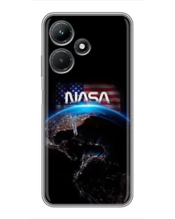 Чехол для Infinix Hot 30i с картинкой «Земля из космоса NASA» Чехол для Infinix Hot 30i с картинкой «Земля из космоса NASA»