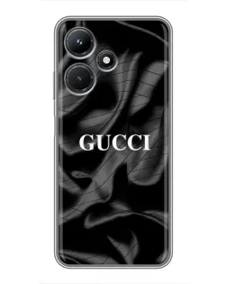 Чехол для Infinix Hot 30i с картинкой «Gucci — шелковые волны» Чехол для Infinix Hot 30i с картинкой «Gucci — шелковые волны»