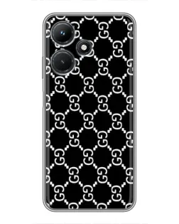 Чехол для Infinix Hot 30i с картинкой «Gucci — сетчатый паттерн» Чехол для Infinix Hot 30i с картинкой «Gucci — сетчатый паттерн»