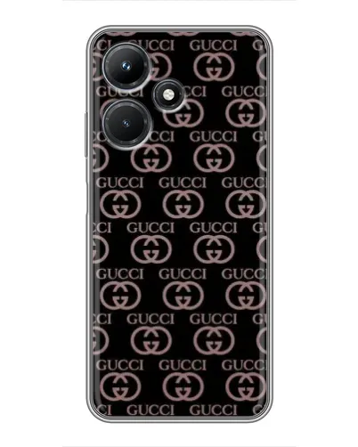 Чехол для Infinix Hot 30i с картинкой «Классическая монограмма Gucci» Чехол для Infinix Hot 30i с картинкой «Классическая монограмма Gucci»