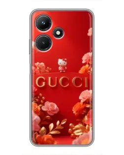 Чехол для Infinix Hot 30i с картинкой «Gucci — золотой сад» Чехол для Infinix Hot 30i с картинкой «Gucci — золотой сад»