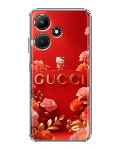 Чехол для Infinix Hot 30i с картинкой «Gucci — золотой сад» Чехол для Infinix Hot 30i с картинкой «Gucci — золотой сад»