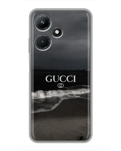 Чехол для Infinix Hot 30i с картинкой «Gucci — морской прибой» Чехол для Infinix Hot 30i с картинкой «Gucci — морской прибой»
