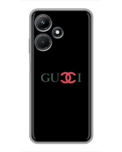 Чехол для Infinix Hot 30i с картинкой «Gucci — красный градиент» Чехол для Infinix Hot 30i с картинкой «Gucci — красный градиент»