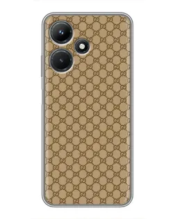 Чехол для Infinix Hot 30i с картинкой «Gucci — классический беж» Чехол для Infinix Hot 30i с картинкой «Gucci — классический беж»