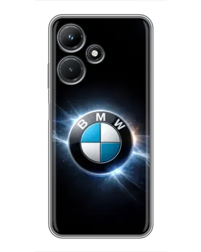 Чехол для Infinix Hot 30i с картинкой «BMW — неоновое сияние» Чехол для Infinix Hot 30i с картинкой «BMW — неоновое сияние»