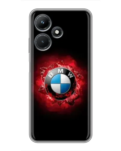Чехол для Infinix Hot 30i с картинкой «Логотип BMW — вспышка» Чехол для Infinix Hot 30i с картинкой «Логотип BMW — вспышка»