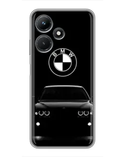 Чехол для Infinix Hot 30i с картинкой «BMW — взгляд из темноты» Чехол для Infinix Hot 30i с картинкой «BMW — взгляд из темноты»