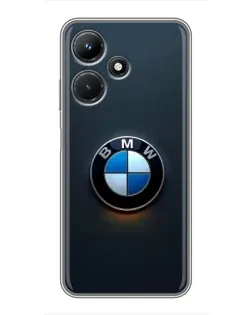 Чехол для Infinix Hot 30i с картинкой «Логотип BMW — минимализм» Чехол для Infinix Hot 30i с картинкой «Логотип BMW — минимализм»