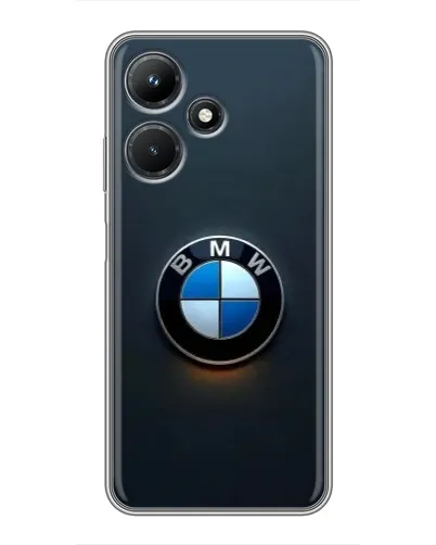 Чехол для Infinix Hot 30i с картинкой «Логотип BMW — минимализм» Чехол для Infinix Hot 30i с картинкой «Логотип BMW — минимализм»