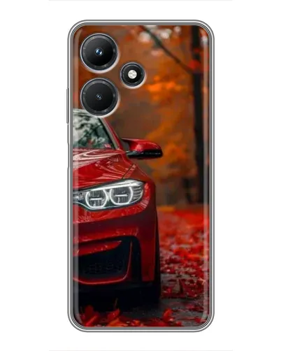 Чехол для Infinix Hot 30i с картинкой «Осенняя BMW M4» Чехол для Infinix Hot 30i с картинкой «Осенняя BMW M4»