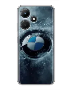 Чехол для Infinix Hot 30i с картинкой «Логотип BMW — лед» Чехол для Infinix Hot 30i с картинкой «Логотип BMW — лед»