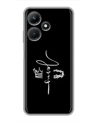 Чехол для Infinix Hot 30i с картинкой «Король Славы Jesus»