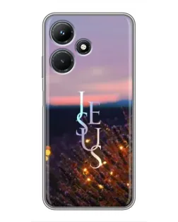Чехол для Infinix Hot 30i с картинкой «Свет Божий ночью»