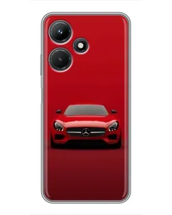 Чохол для Infinix Hot 30i з картинкою «Червоний Mercedes AMG» Чохол для Infinix Hot 30i з картинкою «Червоний Mercedes AMG»