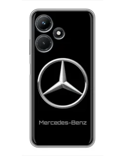 Чохол для Infinix Hot 30i з картинкою «Mercedes Silver Logo» Чохол для Infinix Hot 30i з картинкою «Mercedes Silver Logo»