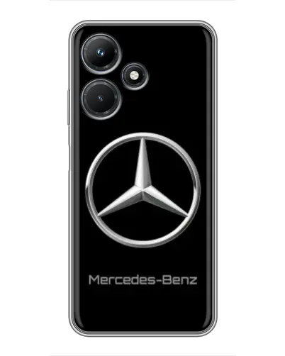 Чехол для Infinix Hot 30i с картинкой «Mercedes Silver Logo» Чехол для Infinix Hot 30i с картинкой «Mercedes Silver Logo»