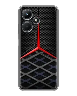 Чохол для Infinix Hot 30i з картинкою «Mercedes Carbon Grid» Чохол для Infinix Hot 30i з картинкою «Mercedes Carbon Grid»