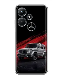 Чохол для Infinix Hot 30i з картинкою «Mercedes G-Class червоний» Чохол для Infinix Hot 30i з картинкою «Mercedes G-Class червоний»