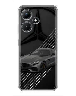 Чохол для Infinix Hot 30i з картинкою «Mercedes AMG — графіка» Чохол для Infinix Hot 30i з картинкою «Mercedes AMG — графіка»