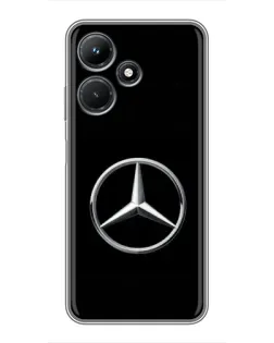 Чохол для Infinix Hot 30i з картинкою «Mercedes класичний лого» Чохол для Infinix Hot 30i з картинкою «Mercedes класичний лого»