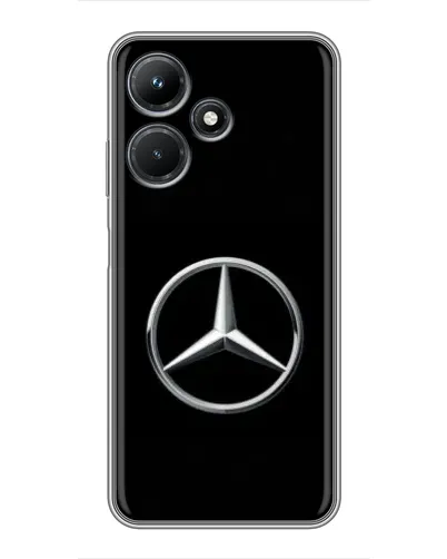 Чехол для Infinix Hot 30i с картинкой «Mercedes классический лого» Чехол для Infinix Hot 30i с картинкой «Mercedes классический лого»
