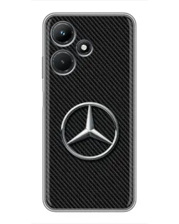 Чохол для Infinix Hot 30i з картинкою «Карбоновий Mercedes стиль» Чохол для Infinix Hot 30i з картинкою «Карбоновий Mercedes стиль»