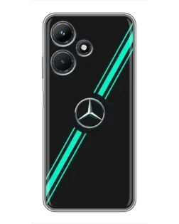 Чохол для Infinix Hot 30i з картинкою «Спортивні лінії Mercedes» Чохол для Infinix Hot 30i з картинкою «Спортивні лінії Mercedes»