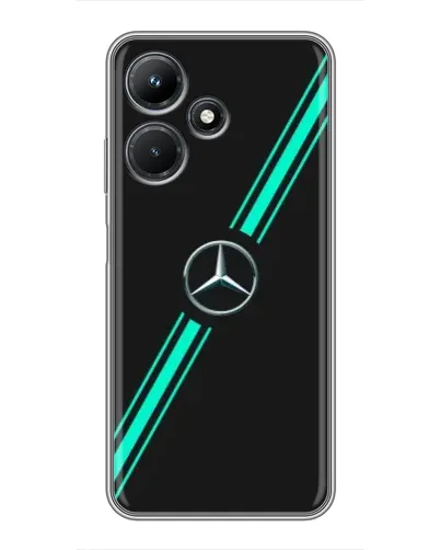 Чохол для Infinix Hot 30i з картинкою «Спортивні лінії Mercedes» Чохол для Infinix Hot 30i з картинкою «Спортивні лінії Mercedes»