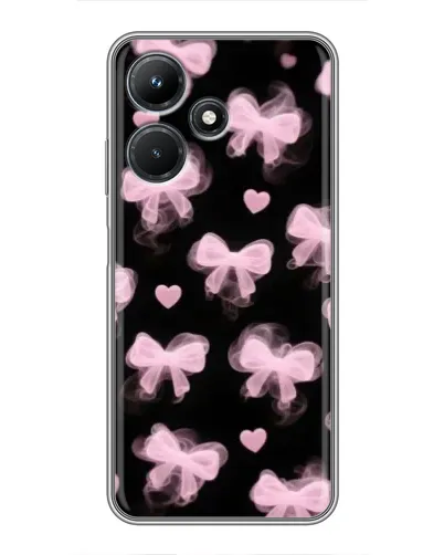 Чехол для Infinix Hot 30i с картинкой «Геометрия банта»
