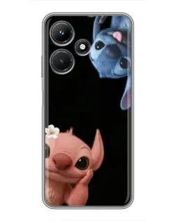 Чехол для Infinix Hot 30i с картинкой «Фиолетовый туман роз»