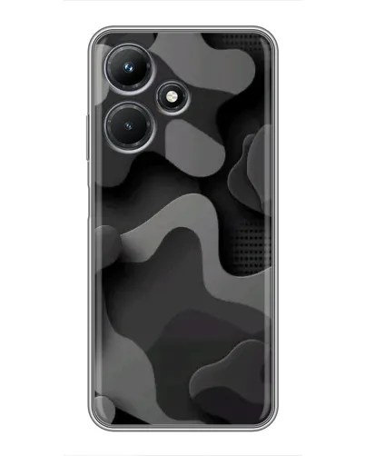 Чехол для Infinix Hot 30i с картинкой «Темный абстрактный камуфляж» Чехол для Infinix Hot 30i с картинкой «Темный абстрактный камуфляж»